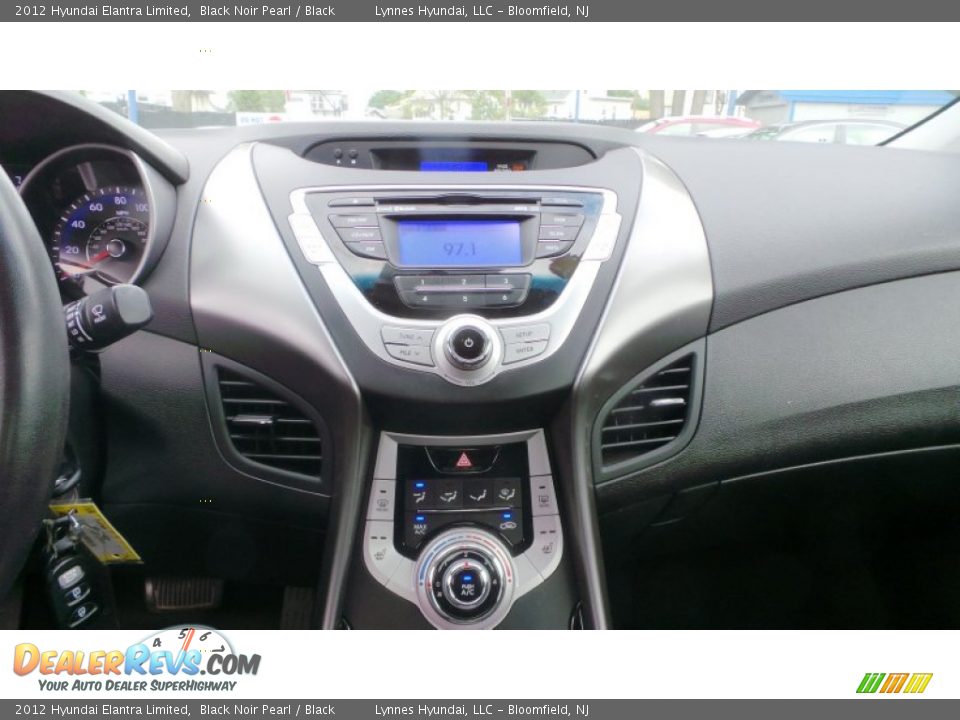 2012 Hyundai Elantra Limited Black Noir Pearl / Black Photo #12