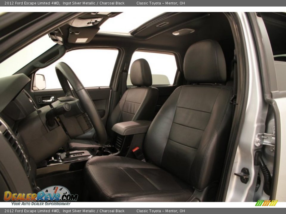 2012 Ford Escape Limited 4WD Ingot Silver Metallic / Charcoal Black Photo #5
