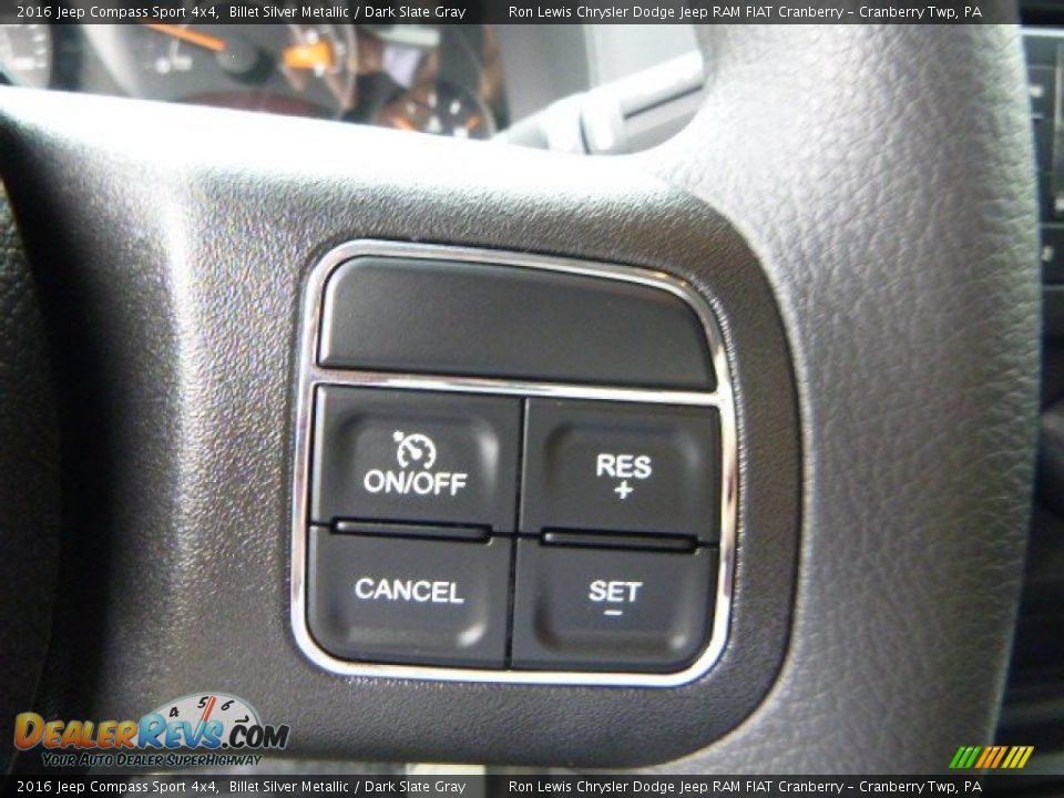 Controls of 2016 Jeep Compass Sport 4x4 Photo #18