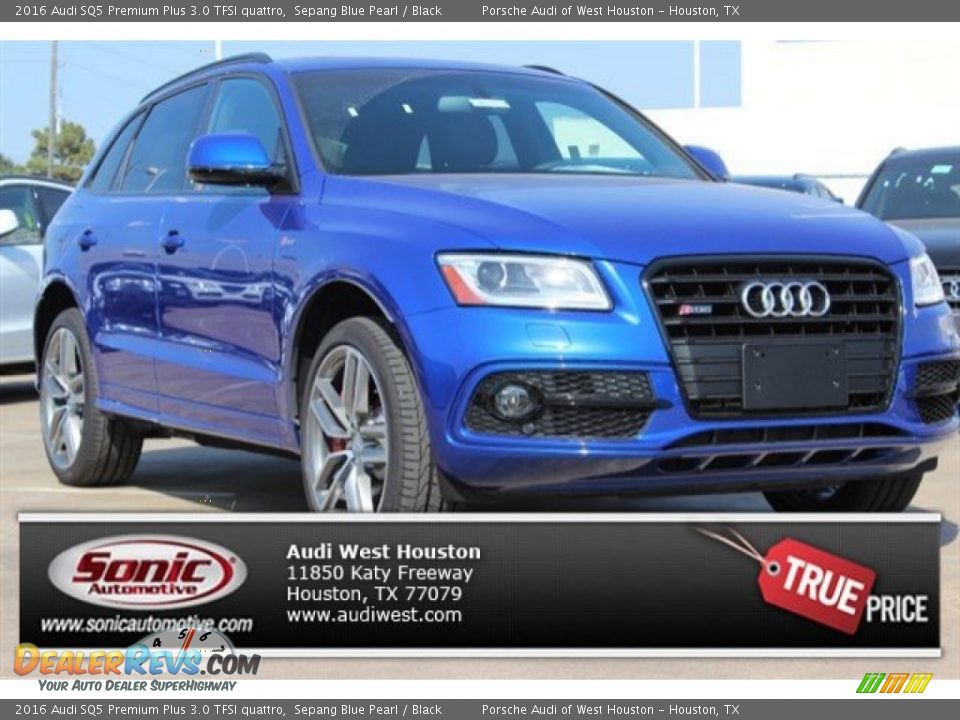 2016 Audi SQ5 Premium Plus 3.0 TFSI quattro Sepang Blue Pearl / Black Photo #1