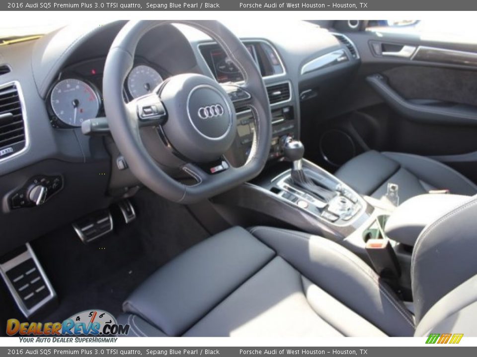 Black Interior - 2016 Audi SQ5 Premium Plus 3.0 TFSI quattro Photo #14