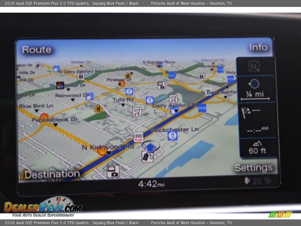 Navigation of 2016 Audi SQ5 Premium Plus 3.0 TFSI quattro Photo #21