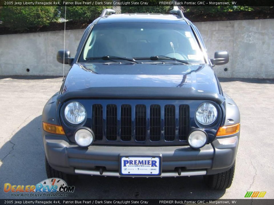 2005 Jeep Liberty Renegade 4x4 Patriot Blue Pearl / Dark Slate Gray/Light Slate Gray Photo #1