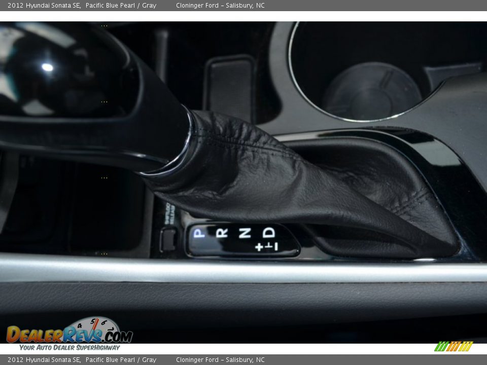 2012 Hyundai Sonata SE Pacific Blue Pearl / Gray Photo #19