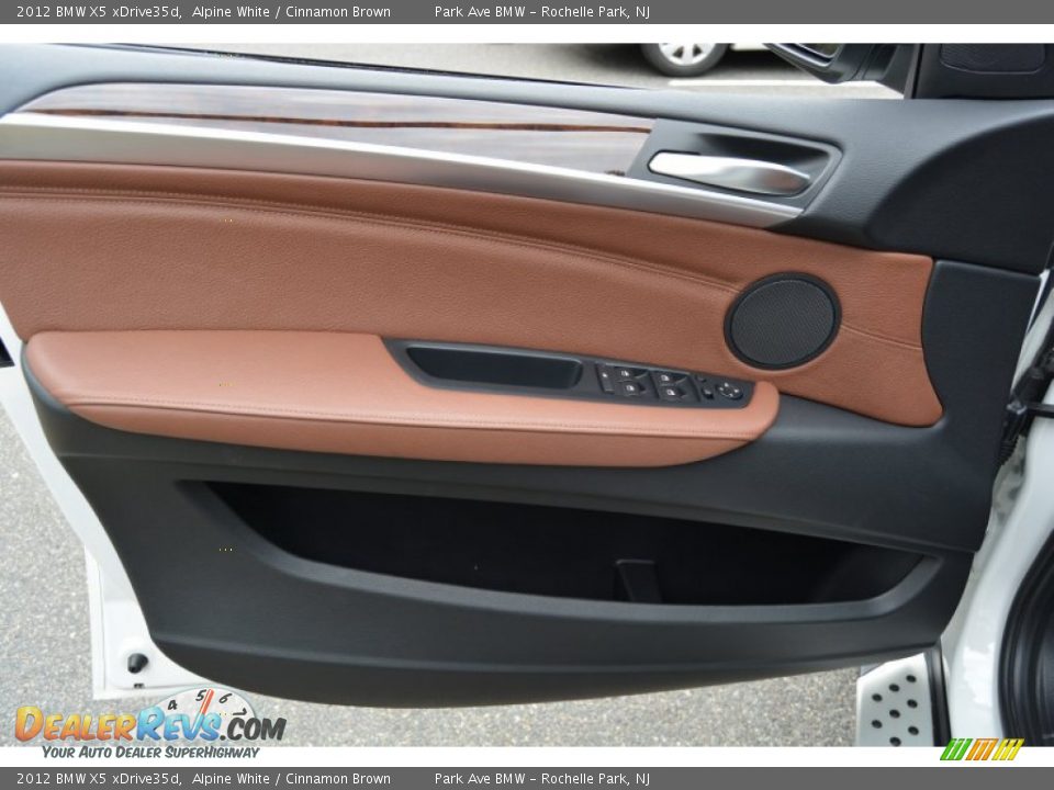 2012 BMW X5 xDrive35d Alpine White / Cinnamon Brown Photo #8
