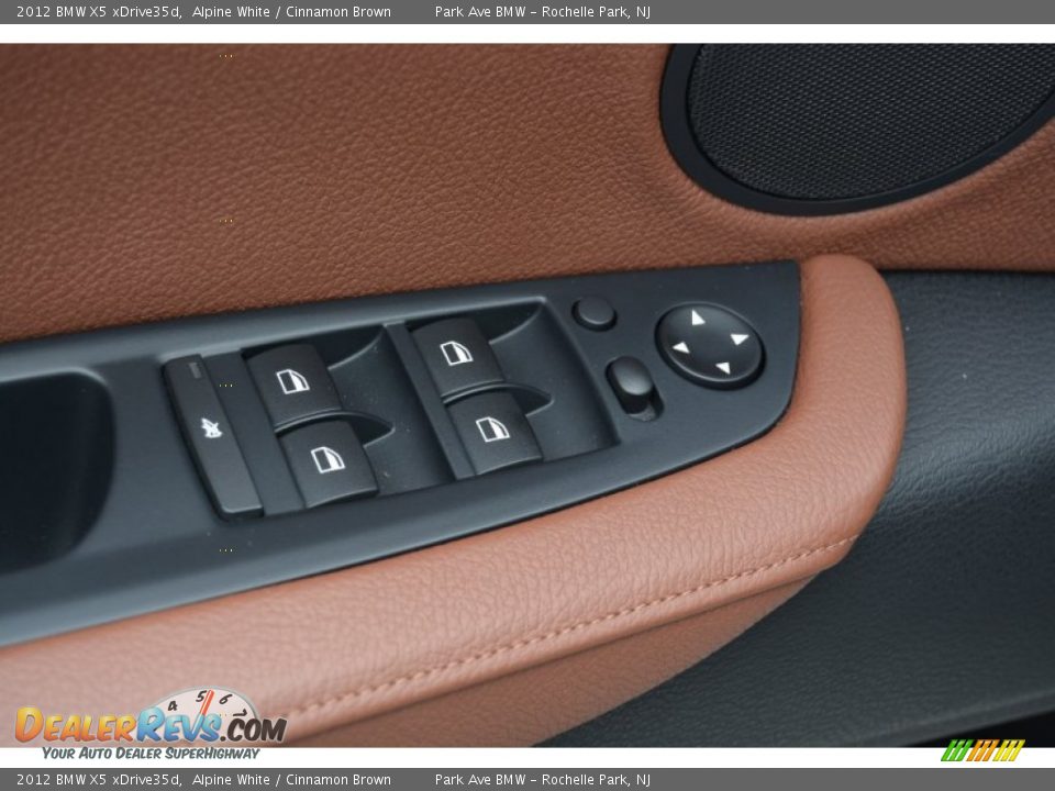 2012 BMW X5 xDrive35d Alpine White / Cinnamon Brown Photo #9