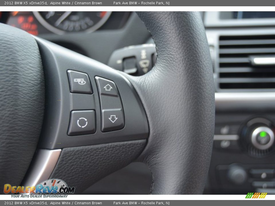 2012 BMW X5 xDrive35d Alpine White / Cinnamon Brown Photo #20