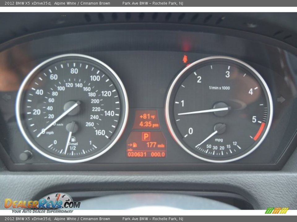 2012 BMW X5 xDrive35d Alpine White / Cinnamon Brown Photo #21