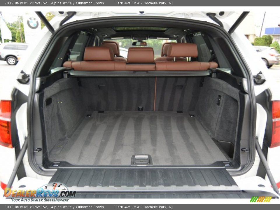 2012 BMW X5 xDrive35d Alpine White / Cinnamon Brown Photo #23