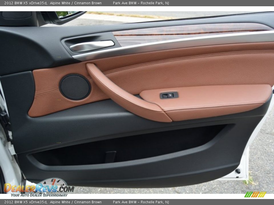 2012 BMW X5 xDrive35d Alpine White / Cinnamon Brown Photo #27