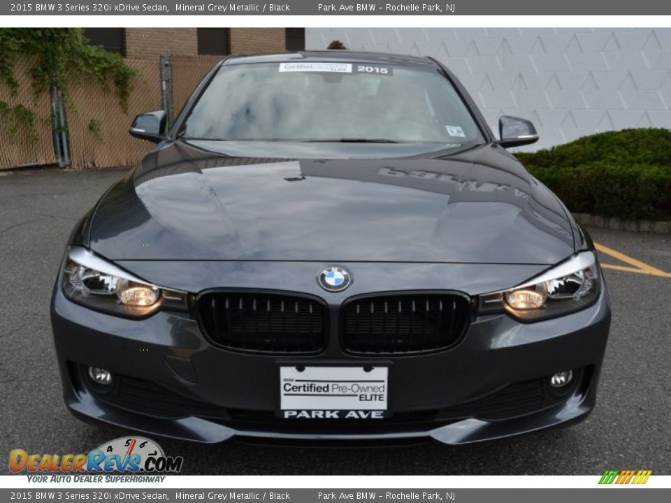 2015 BMW 3 Series 320i xDrive Sedan Mineral Grey Metallic / Black Photo #7