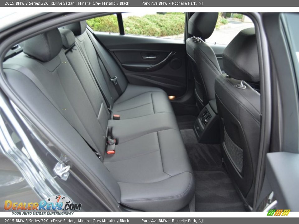 2015 BMW 3 Series 320i xDrive Sedan Mineral Grey Metallic / Black Photo #26
