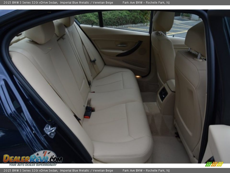 Rear Seat of 2015 BMW 3 Series 320i xDrive Sedan Photo #26