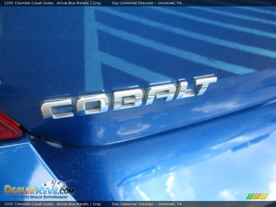 2005 Chevrolet Cobalt Sedan Arrival Blue Metallic / Gray Photo #5