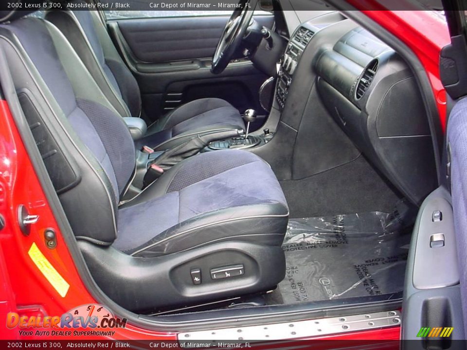 2002 Lexus IS 300 Absolutely Red / Black Photo #11