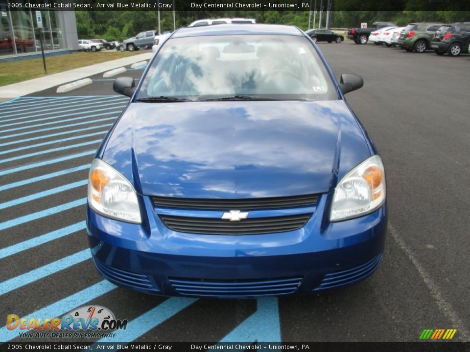 2005 Chevrolet Cobalt Sedan Arrival Blue Metallic / Gray Photo #12