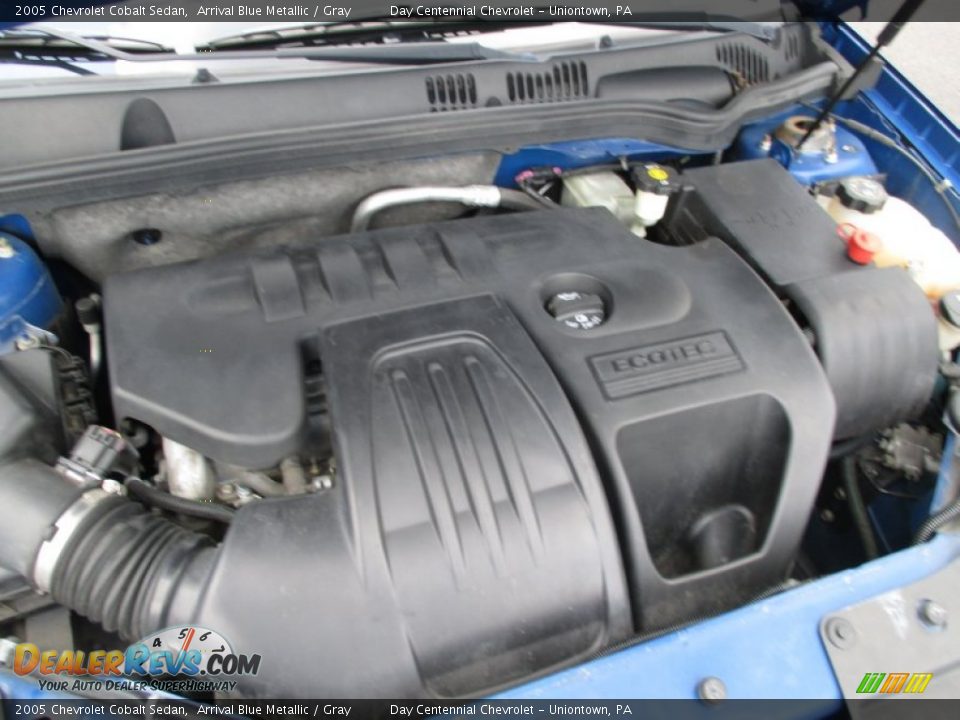 2005 Chevrolet Cobalt Sedan Arrival Blue Metallic / Gray Photo #17
