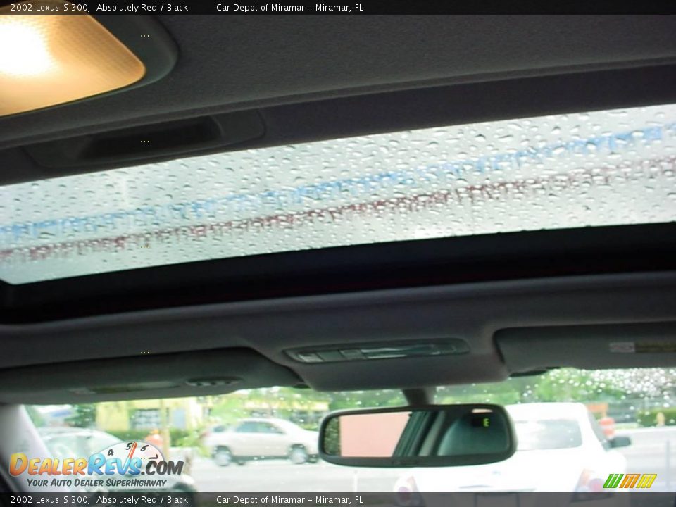 2002 Lexus IS 300 Absolutely Red / Black Photo #13