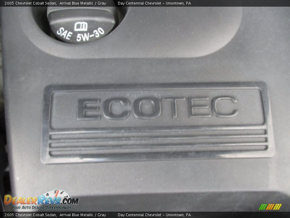 2005 Chevrolet Cobalt Sedan Arrival Blue Metallic / Gray Photo #18