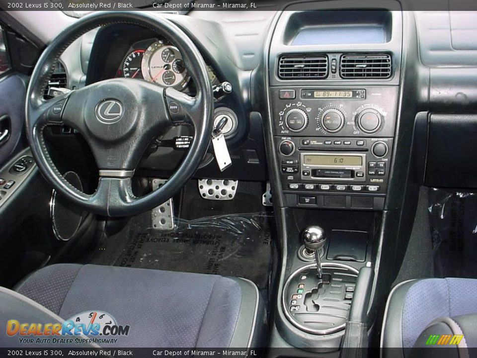 2002 Lexus IS 300 Absolutely Red / Black Photo #14