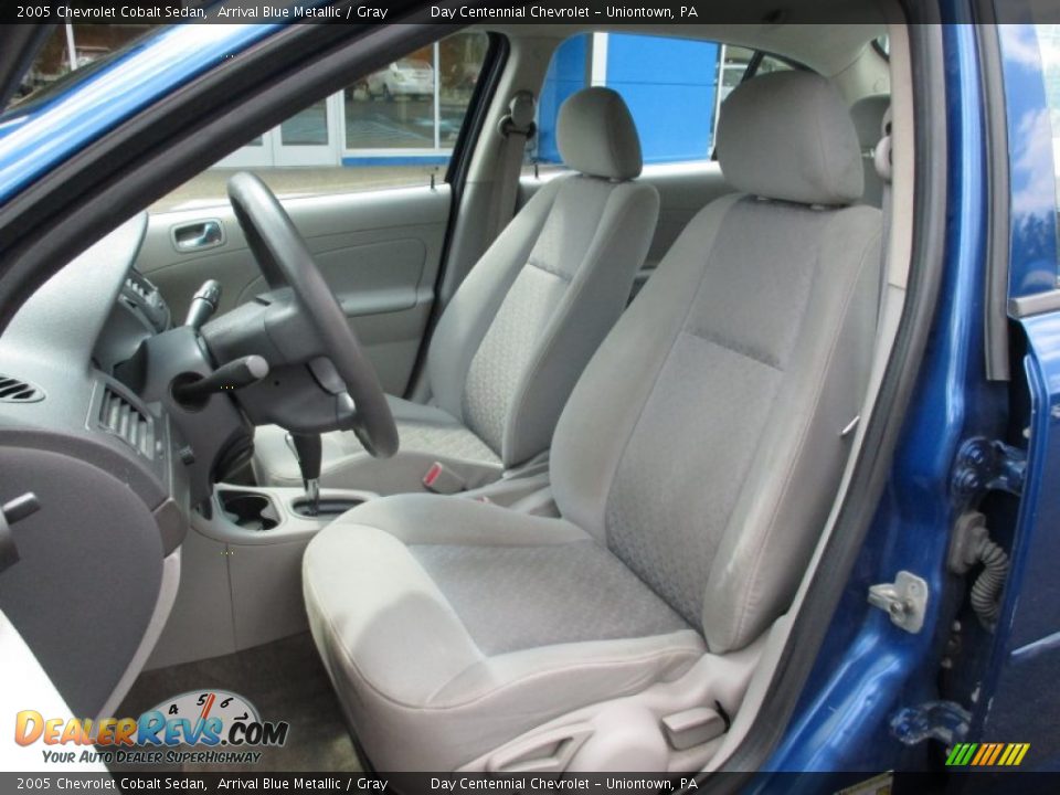 2005 Chevrolet Cobalt Sedan Arrival Blue Metallic / Gray Photo #20