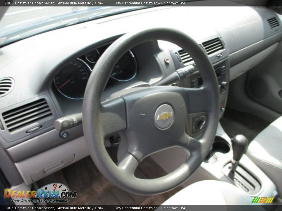 2005 Chevrolet Cobalt Sedan Arrival Blue Metallic / Gray Photo #24
