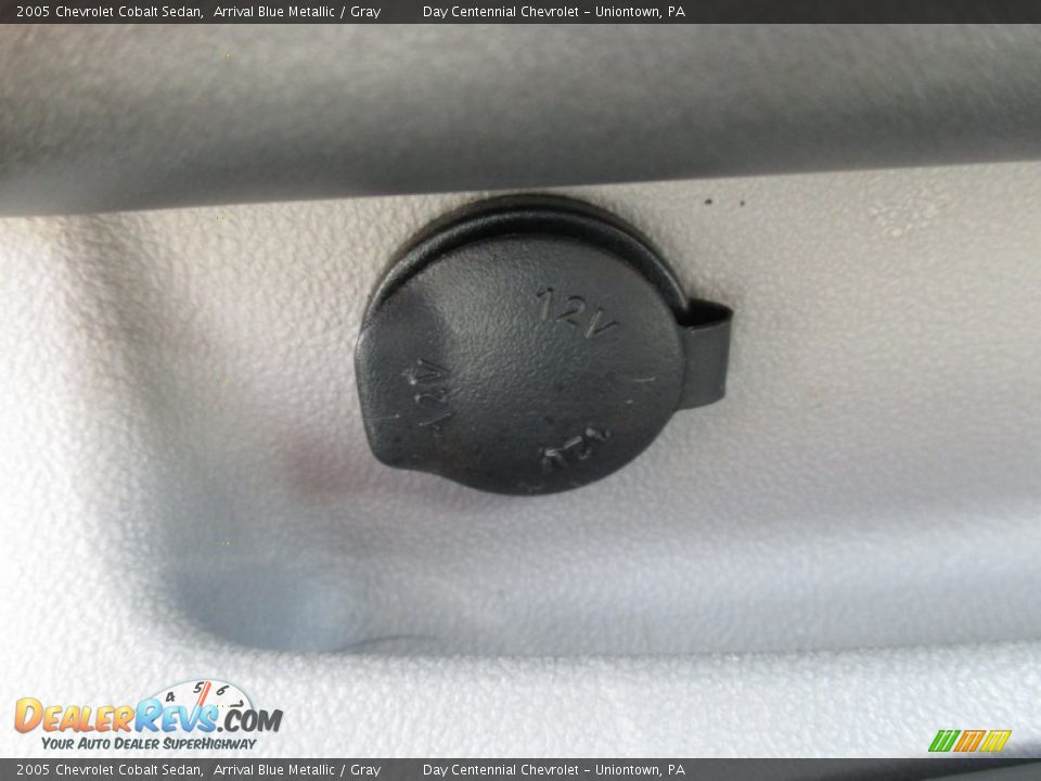 2005 Chevrolet Cobalt Sedan Arrival Blue Metallic / Gray Photo #28