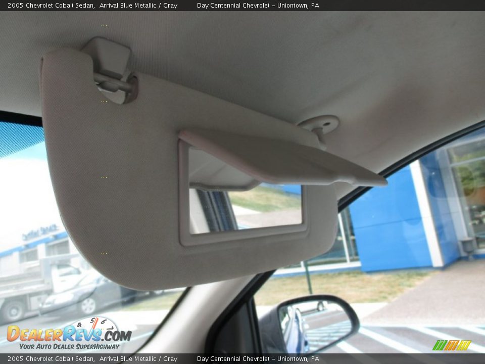 2005 Chevrolet Cobalt Sedan Arrival Blue Metallic / Gray Photo #30