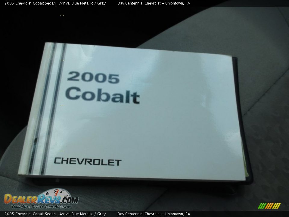 2005 Chevrolet Cobalt Sedan Arrival Blue Metallic / Gray Photo #32