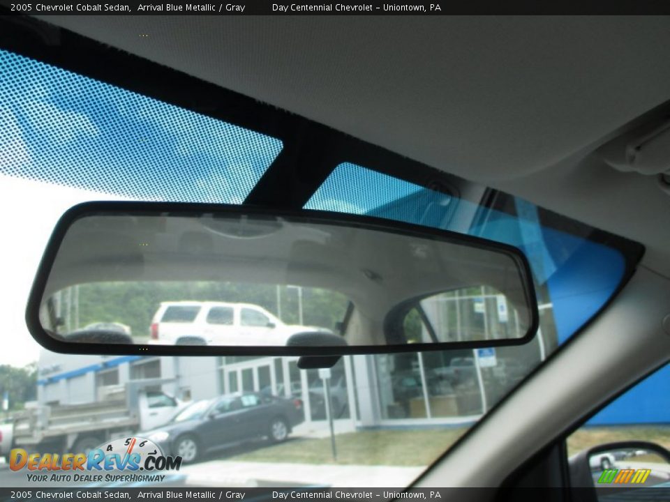 2005 Chevrolet Cobalt Sedan Arrival Blue Metallic / Gray Photo #33
