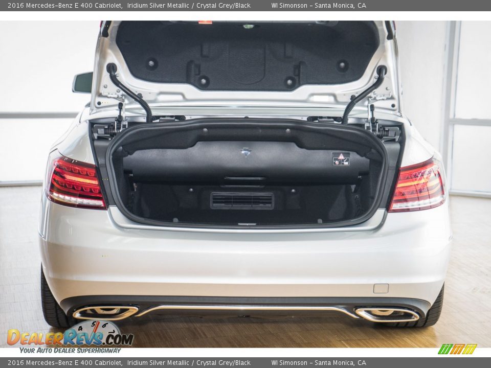 2016 Mercedes-Benz E 400 Cabriolet Iridium Silver Metallic / Crystal Grey/Black Photo #5