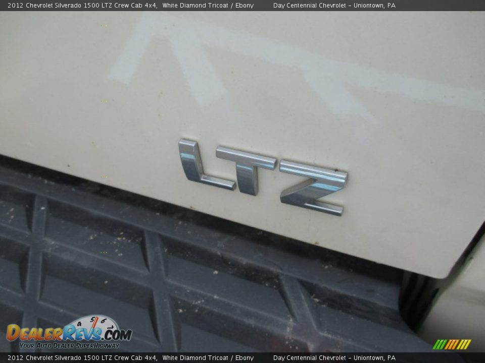 2012 Chevrolet Silverado 1500 LTZ Crew Cab 4x4 White Diamond Tricoat / Ebony Photo #9