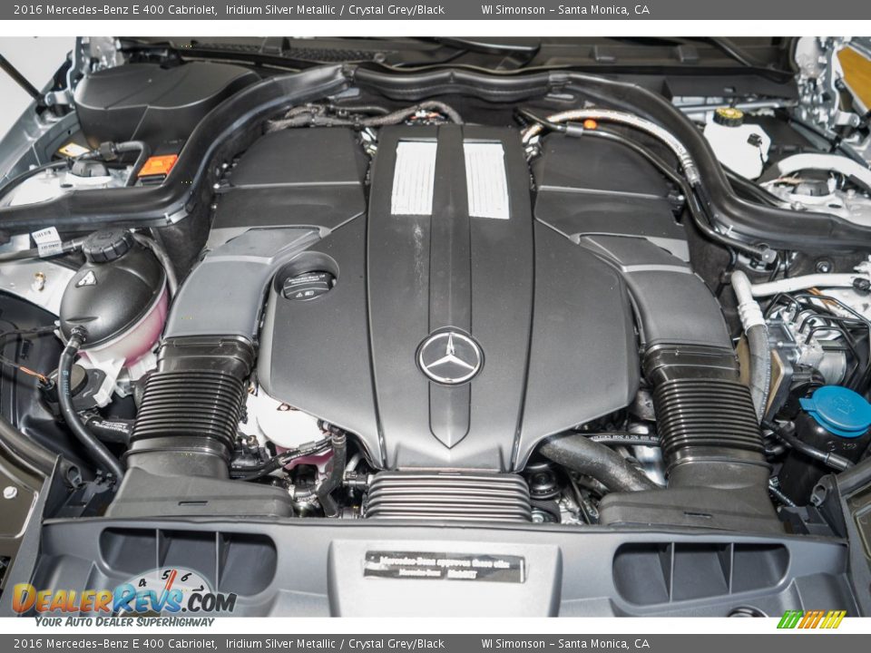 2016 Mercedes-Benz E 400 Cabriolet 3.0 Liter DI biturbo DOHC 24-Valve VVT V6 Engine Photo #9