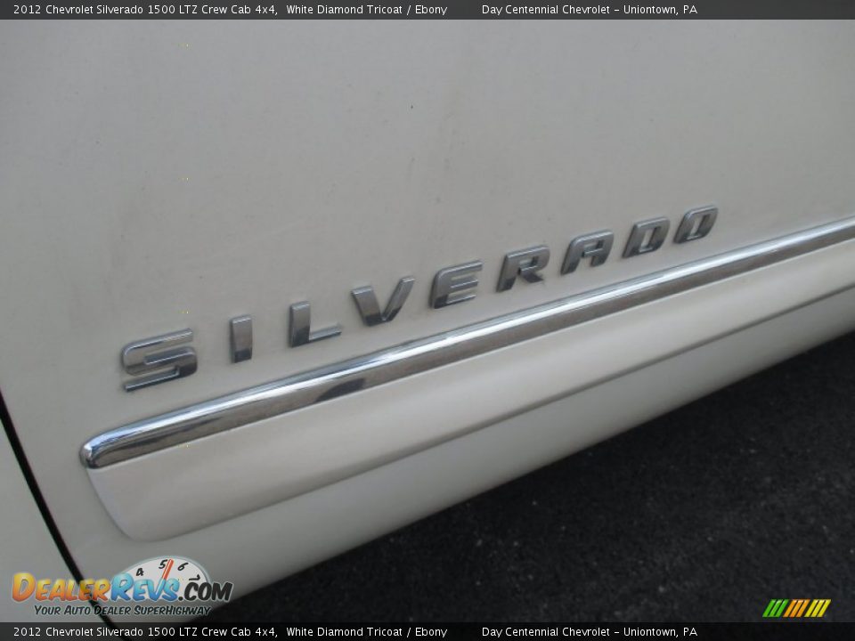 2012 Chevrolet Silverado 1500 LTZ Crew Cab 4x4 White Diamond Tricoat / Ebony Photo #18