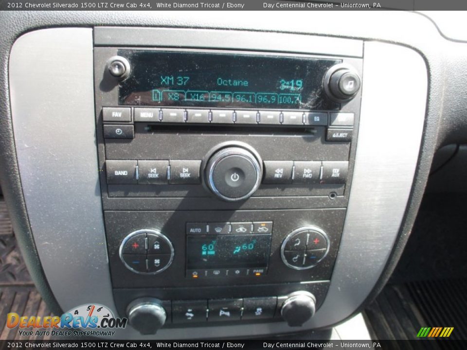 2012 Chevrolet Silverado 1500 LTZ Crew Cab 4x4 White Diamond Tricoat / Ebony Photo #29