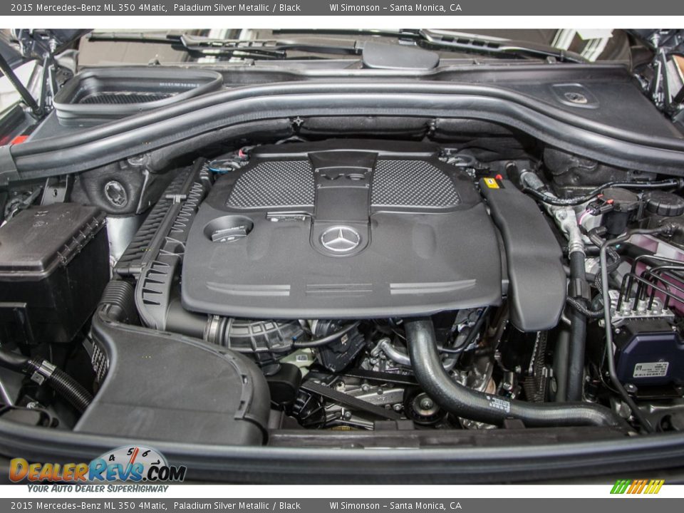 2015 Mercedes-Benz ML 350 4Matic 3.5 Liter DI DOHC 24-Valve VVT V6 Engine Photo #9