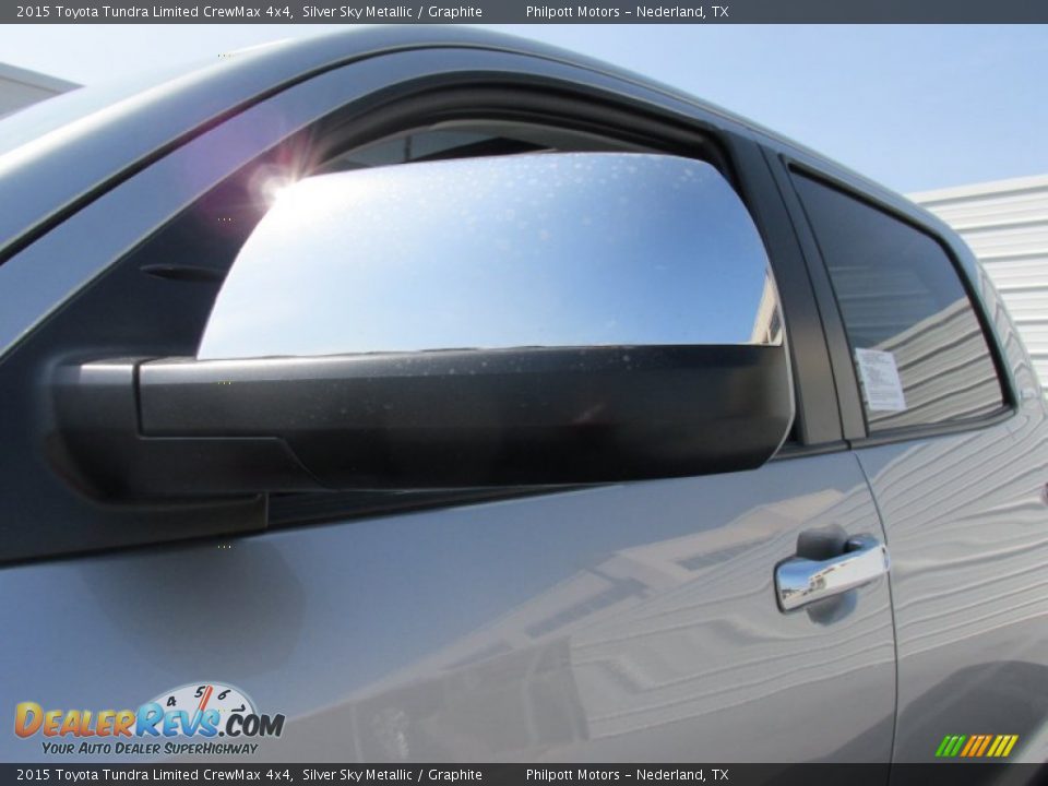 2015 Toyota Tundra Limited CrewMax 4x4 Silver Sky Metallic / Graphite Photo #13