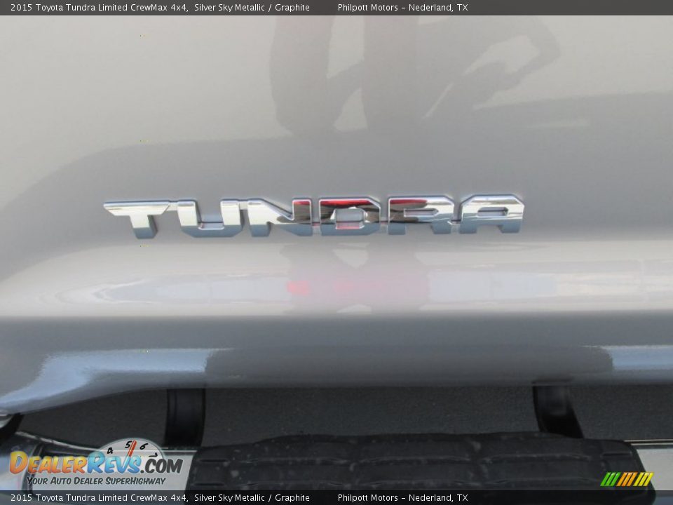 2015 Toyota Tundra Limited CrewMax 4x4 Silver Sky Metallic / Graphite Photo #15