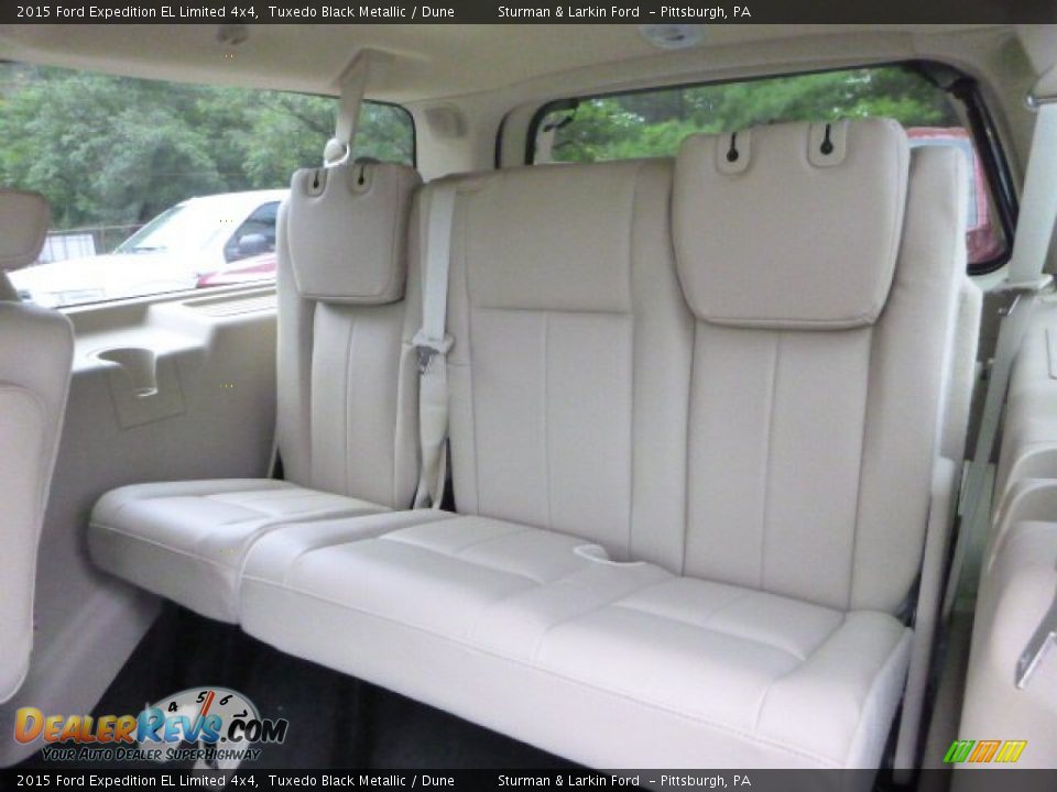 2015 Ford Expedition EL Limited 4x4 Tuxedo Black Metallic / Dune Photo #6