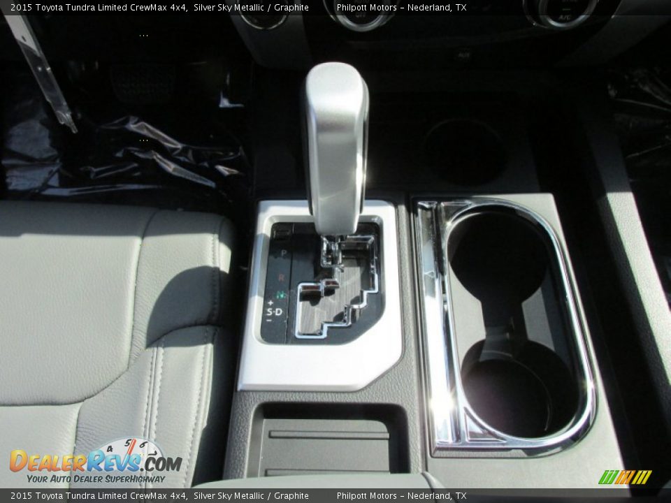 2015 Toyota Tundra Limited CrewMax 4x4 Silver Sky Metallic / Graphite Photo #32