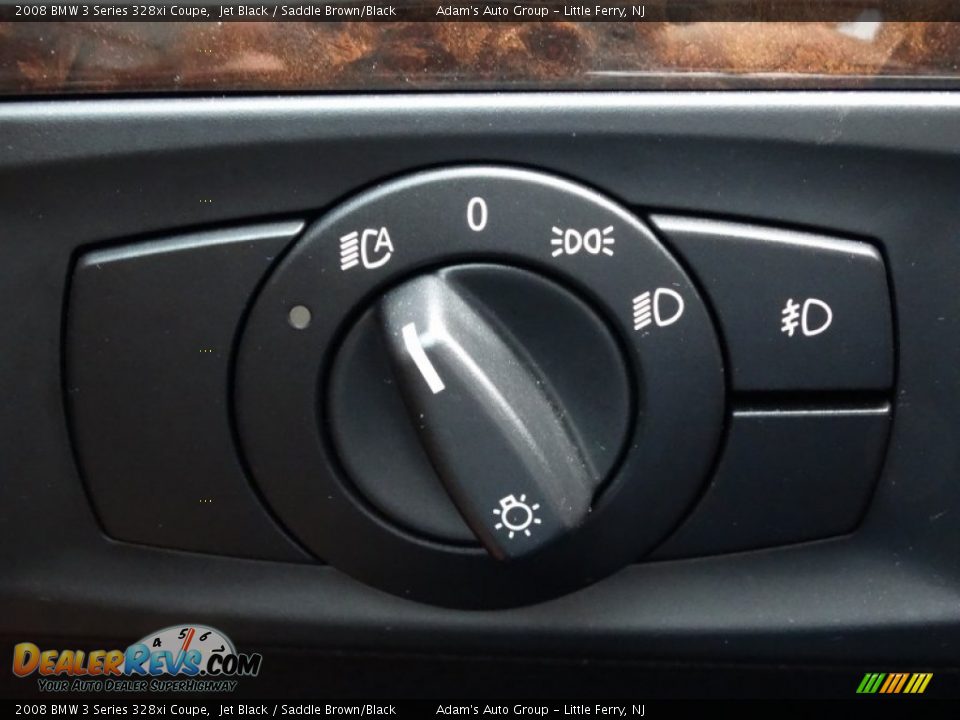 2008 BMW 3 Series 328xi Coupe Jet Black / Saddle Brown/Black Photo #21
