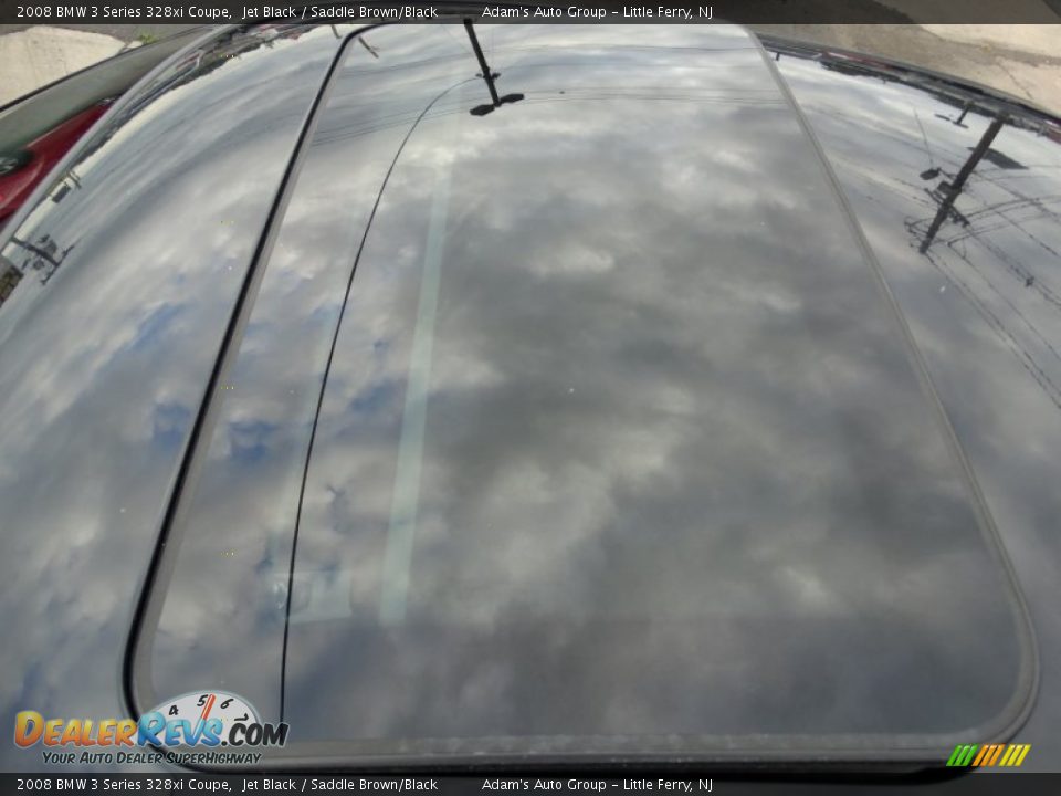 2008 BMW 3 Series 328xi Coupe Jet Black / Saddle Brown/Black Photo #22