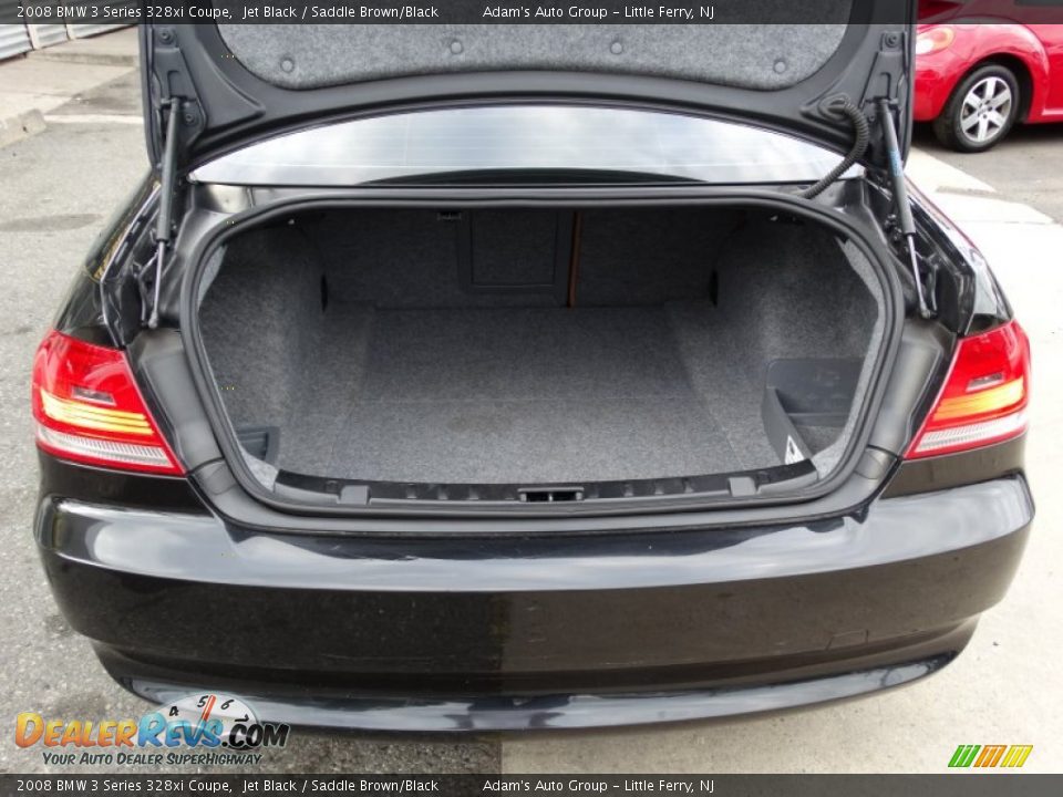 2008 BMW 3 Series 328xi Coupe Jet Black / Saddle Brown/Black Photo #25