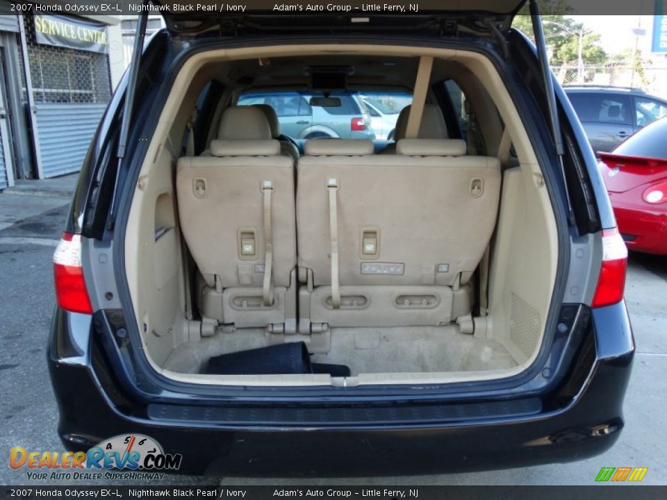 2007 Honda Odyssey EX-L Nighthawk Black Pearl / Ivory Photo #25