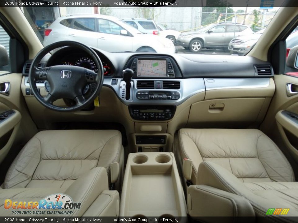 2008 Honda Odyssey Touring Mocha Metallic / Ivory Photo #19