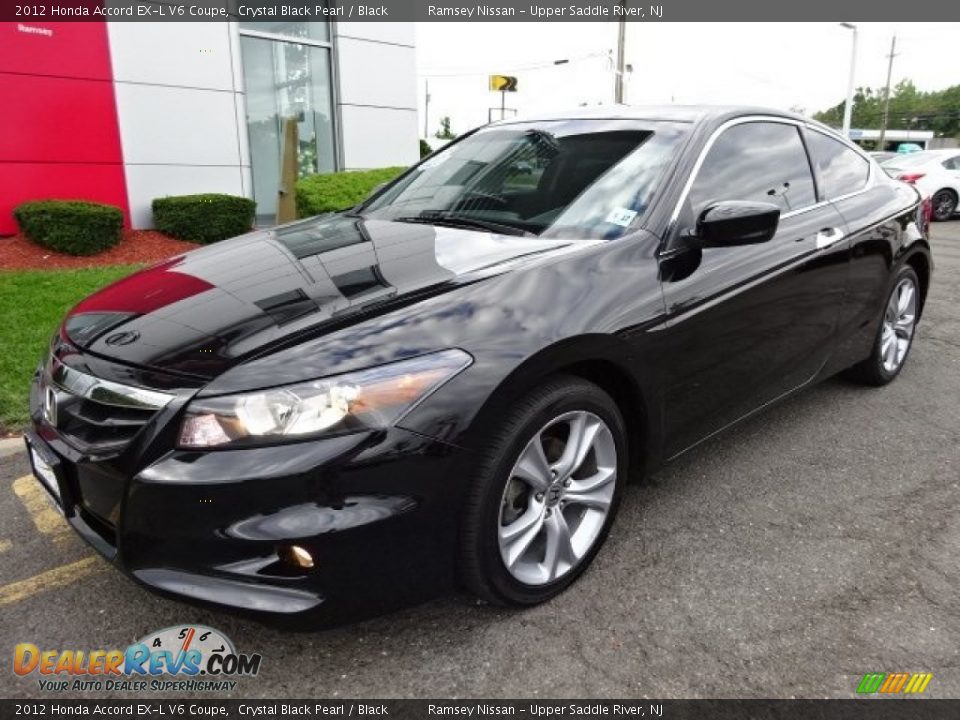 Front 3/4 View of 2012 Honda Accord EX-L V6 Coupe Photo #1