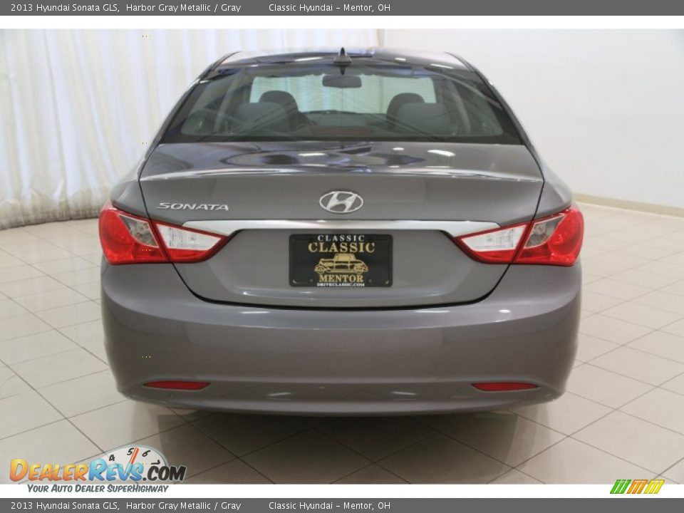 2013 Hyundai Sonata GLS Harbor Gray Metallic / Gray Photo #15