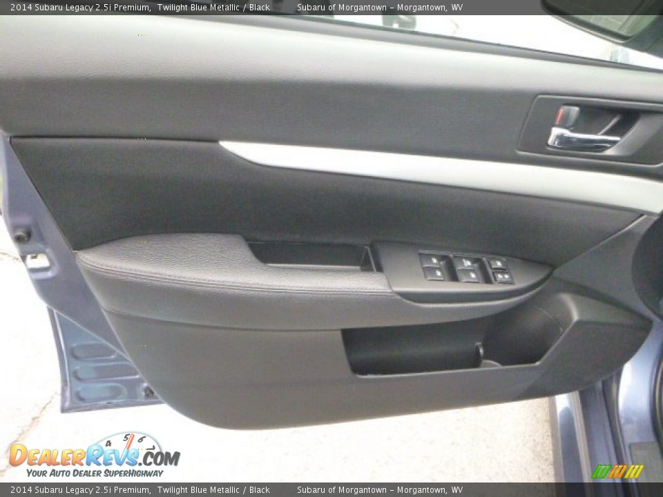 2014 Subaru Legacy 2.5i Premium Twilight Blue Metallic / Black Photo #15