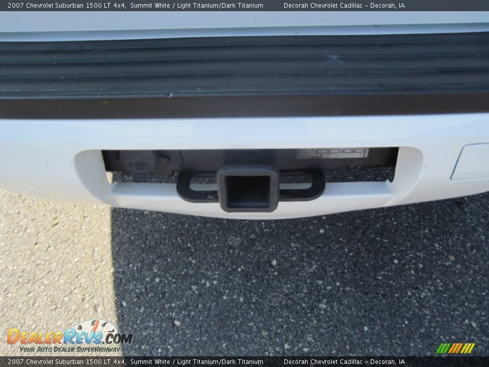 2007 Chevrolet Suburban 1500 LT 4x4 Summit White / Light Titanium/Dark Titanium Photo #15