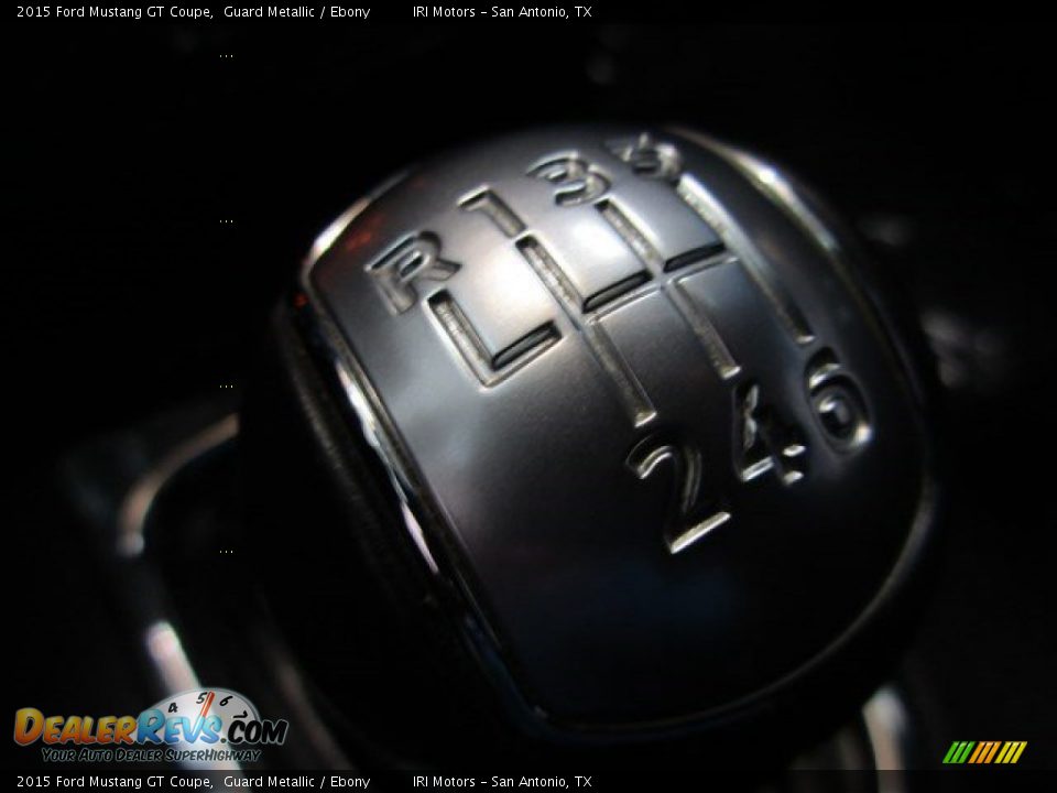 2015 Ford Mustang GT Coupe Guard Metallic / Ebony Photo #18